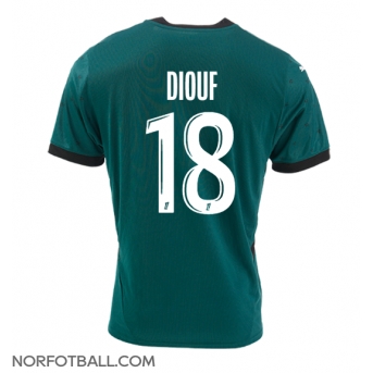 Billige Fotballdrakt RC Lens Andy Diouf #18 Replika Bortedrakt 2024-25 Kortermet